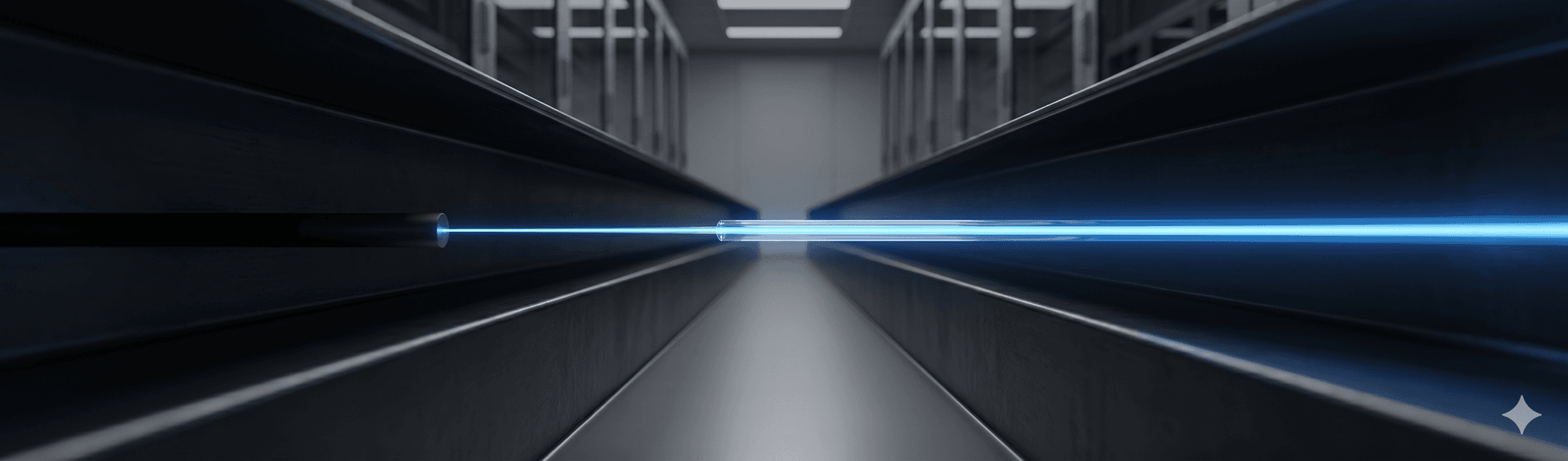 Optical fiber transceivers and laser modules inside a high-bandwidth AI data center rack